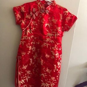 Chinese Dragon style girls dress